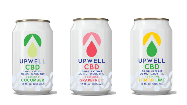 upwell beverages flavored cbd water