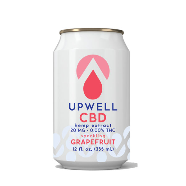 upwell beverages grapefruit cbd water